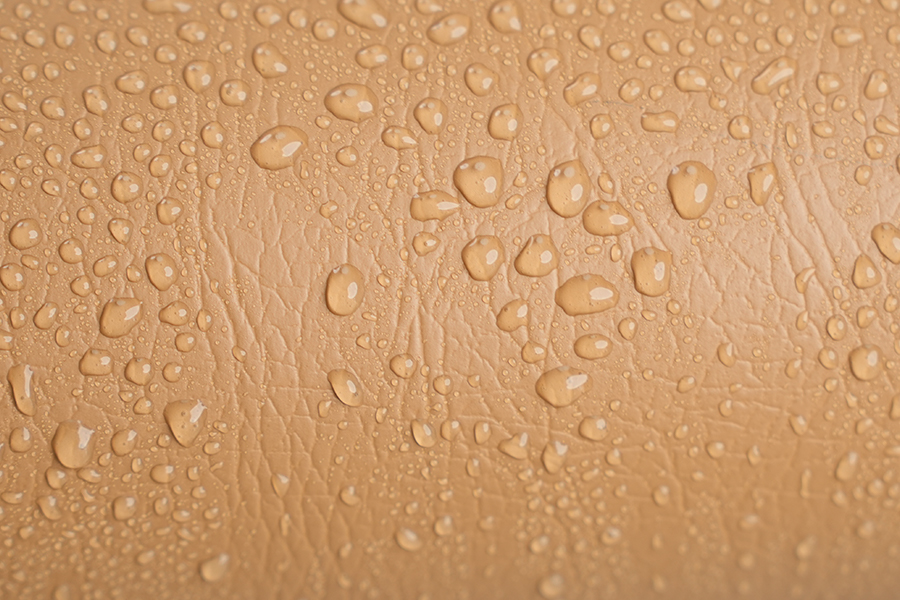 Dark Faux Leather Texture PVC Decorative Film