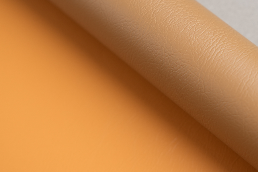 Dark Faux Leather Texture PVC Decorative Film