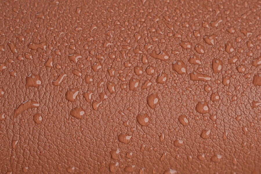 Dark Faux Leather Texture PVC Decorative Film